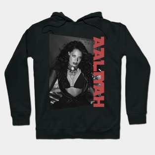 aaliyah monochrome style Hoodie